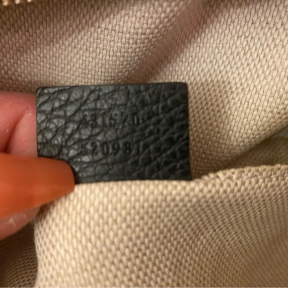 Black Gucci soho authentic women’s mini backpack - Picture 10 of 16